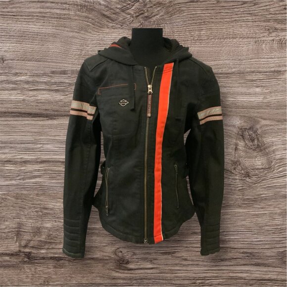 Harley-Davidson Women's Functional Riveting Riding Jacket - L - Picture 1 of 14